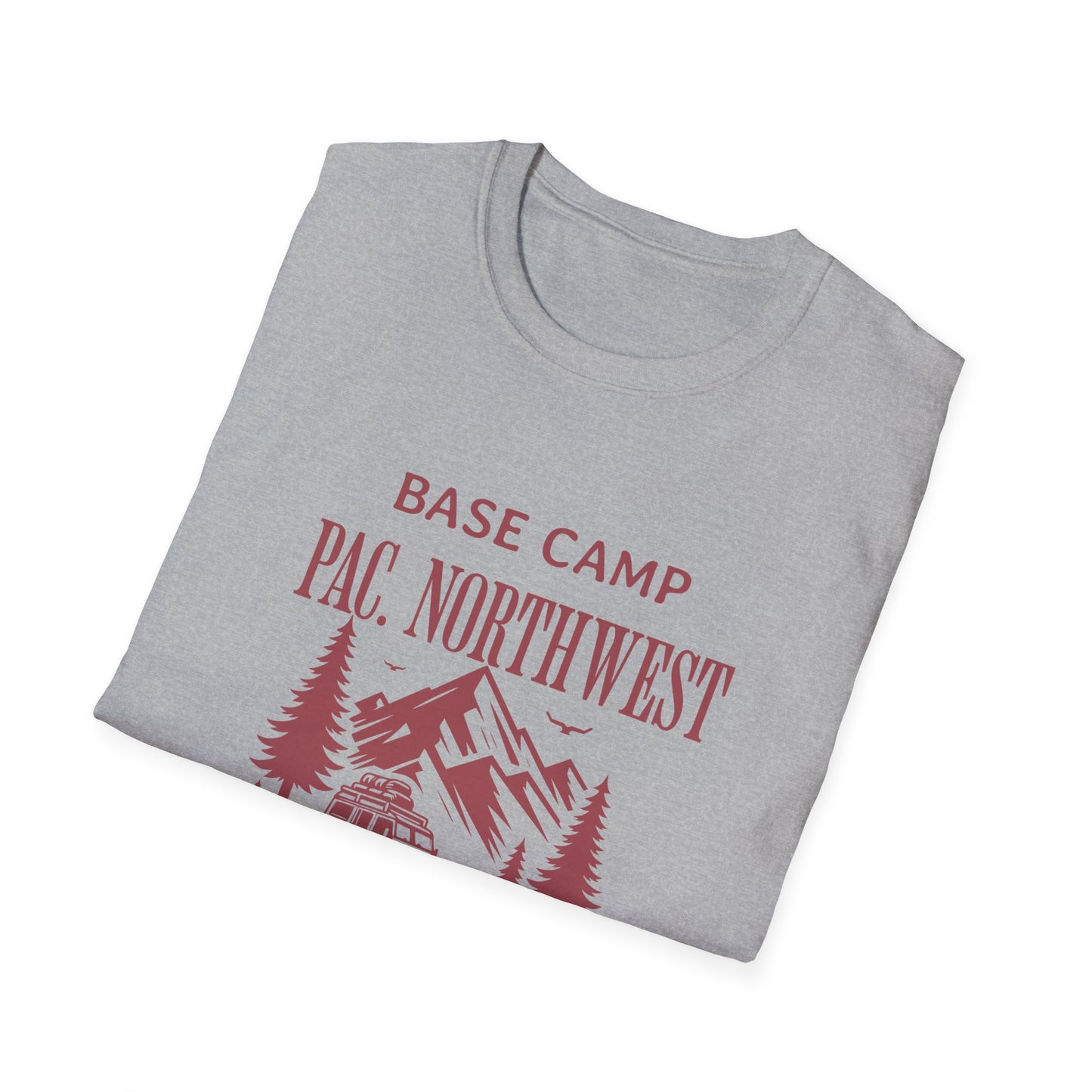 PNW Basecamp Unisex T-Shirt for Outdoor Enthusiasts