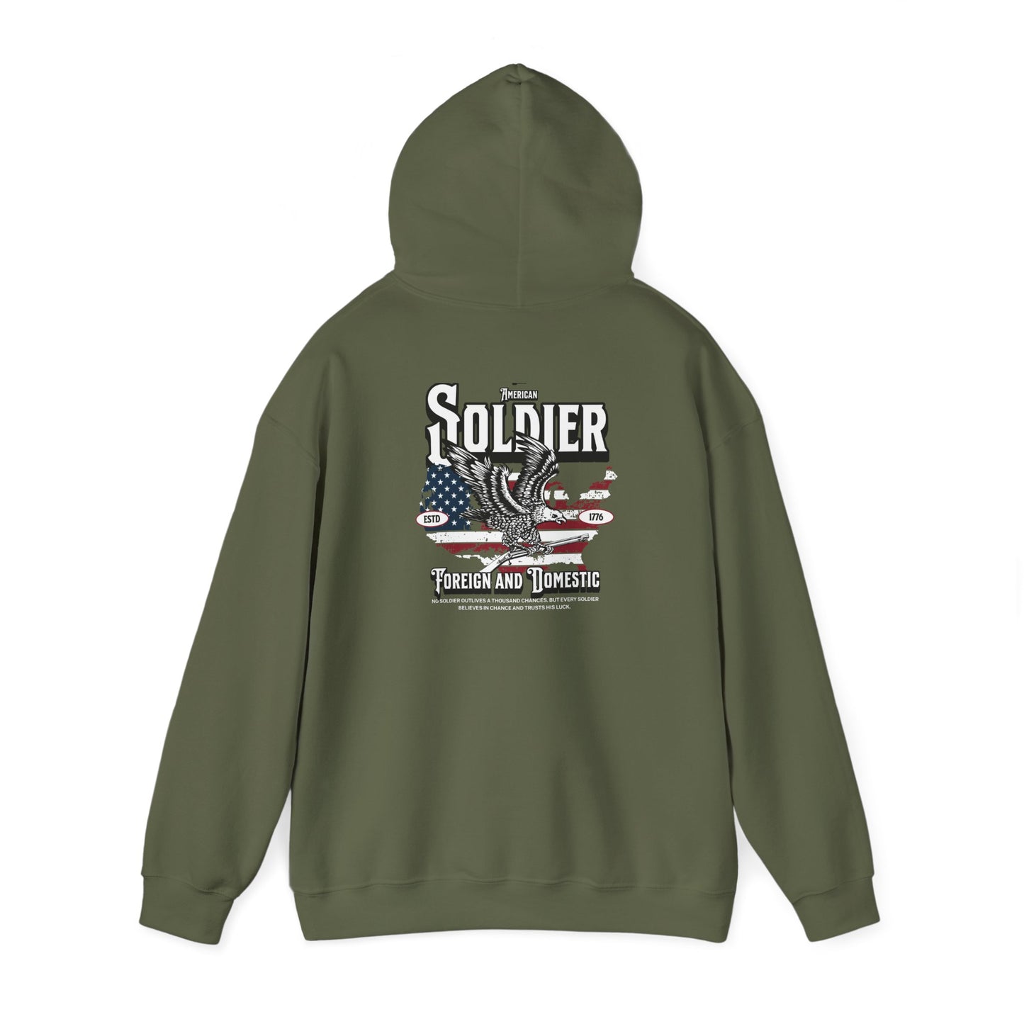 American Soldier Hooded Sweatshirt