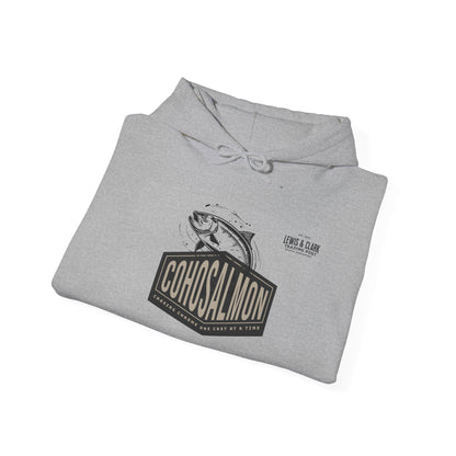 Coho Salmon Hooded Sweatshirt