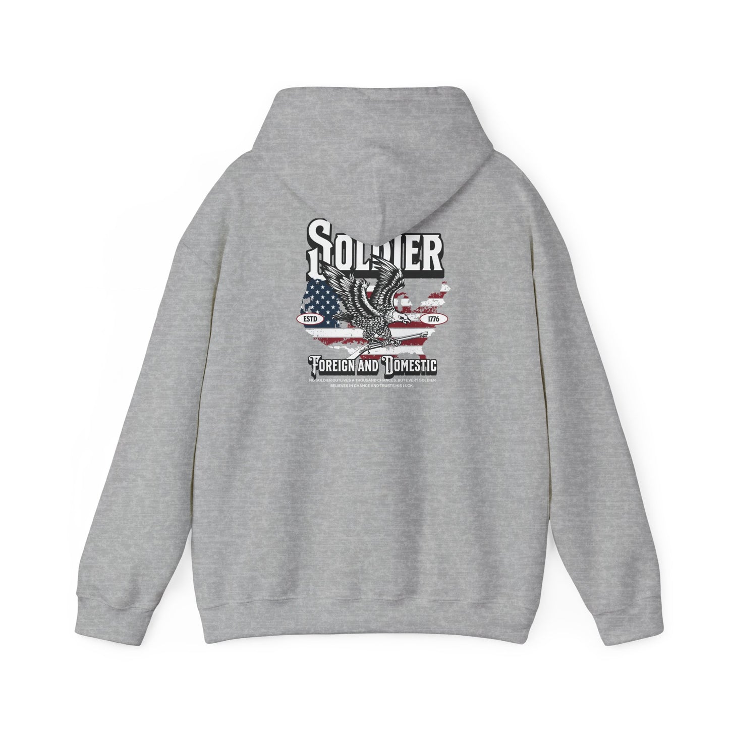 American Soldier Hooded Sweatshirt