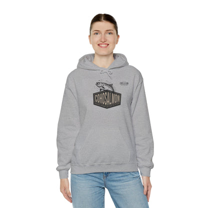 Coho Salmon Hooded Sweatshirt