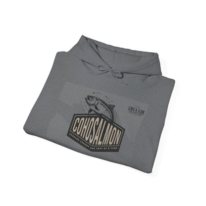 Coho Salmon Hooded Sweatshirt